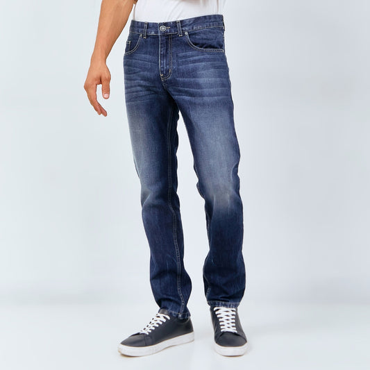 M231 Celana Panjang Jeans Denim Pria Straight Fit 0167