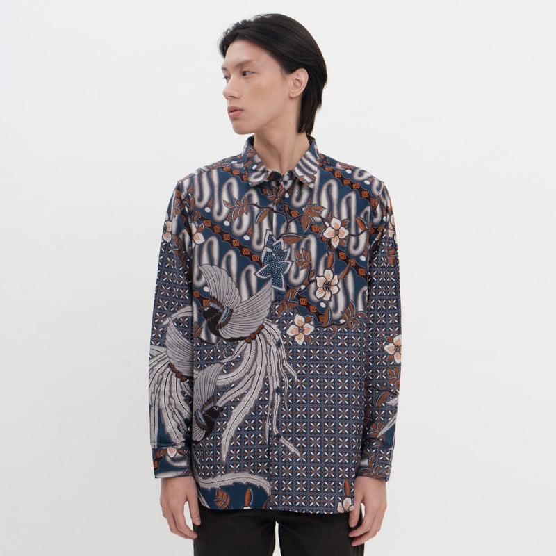 M231 Kemeja Pria Batik Panjang 0544