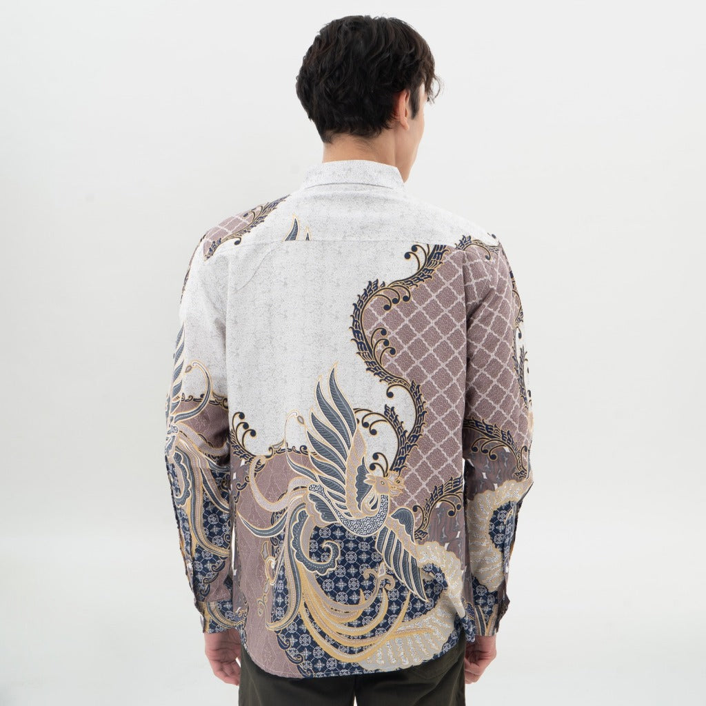 M231 Kemeja Pria Batik Panjang 0710