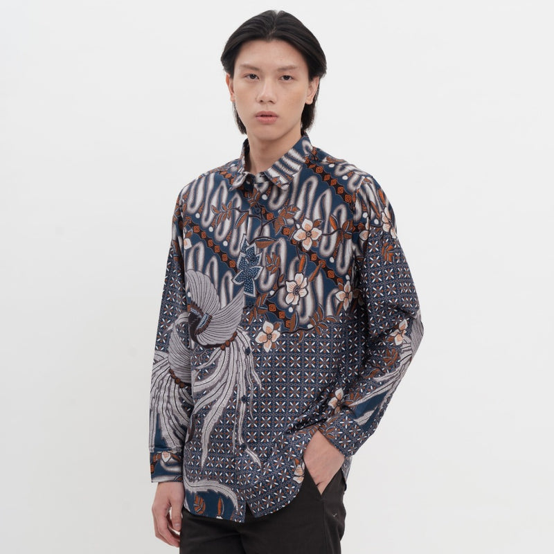 M231 Kemeja Pria Batik Panjang 0544