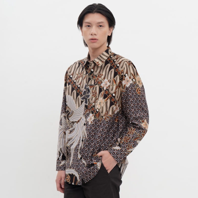 M231 Kemeja Pria Batik Panjang 0544