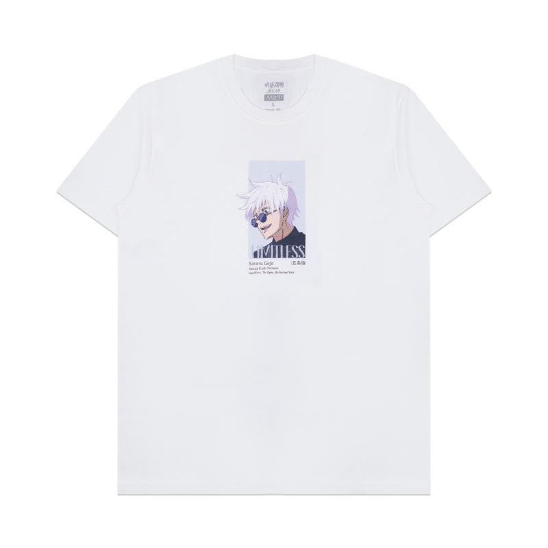 M231 - Jujutsu Kaisen Gojo T-Shirt Off White 0452