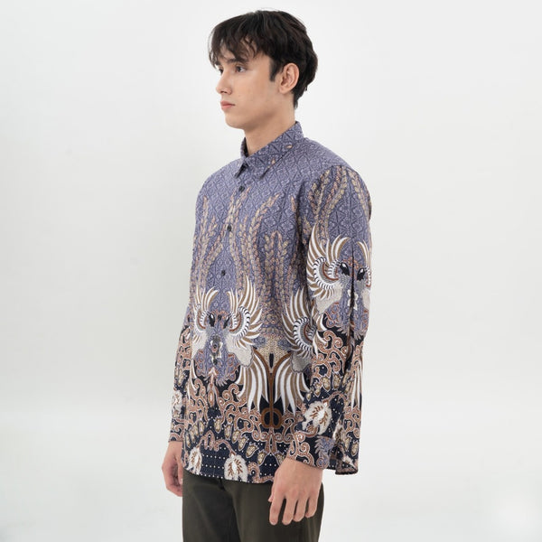 M231 Kemeja Pria Batik Panjang 0640