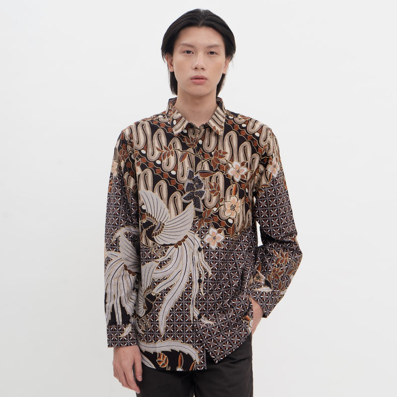 M231 Kemeja Pria Batik Panjang 0544