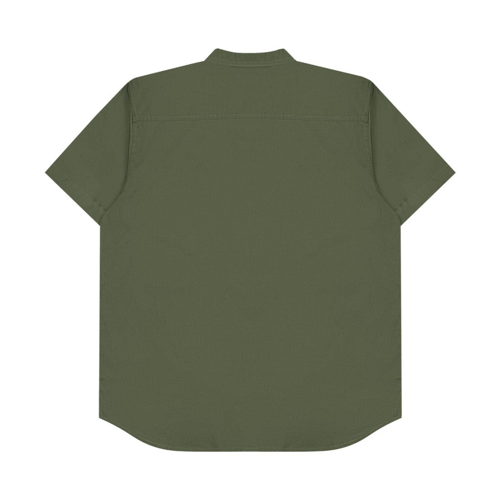 M231 Kemeja Pria Shanghai Polos Pendek Army 0914H