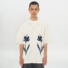 M231 Kemeja Pria Printing Hawaii Pendek Broken White 0855