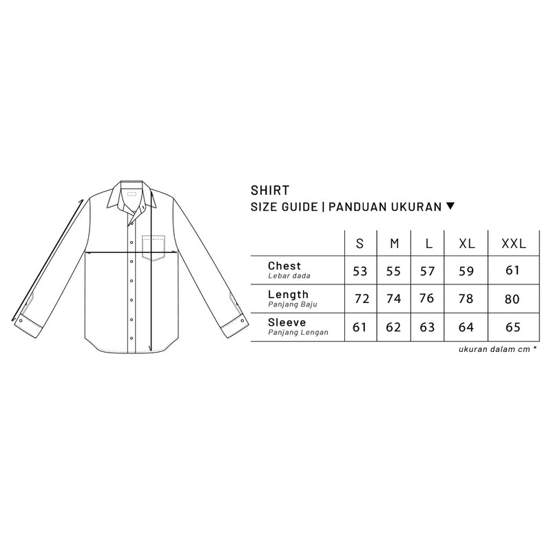 M231 Kemeja Pria Shanghai Polos Panjang Warna Mint 1552C