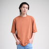 M231 T-Shirt Ponte Polos Oversized Pendek Terracotta 0756E