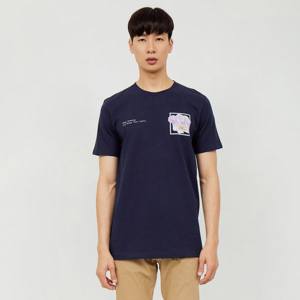 M231 T-Shirt Grafis Pendek Navy 2111