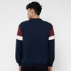 M231 Sweater Crewneck Panjang Navy 2231B