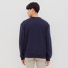 M231 Sweater Crewneck Panjang Navy 2219D