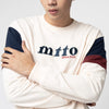 M231 Sweater Crewneck Panjang Broken White 2231A