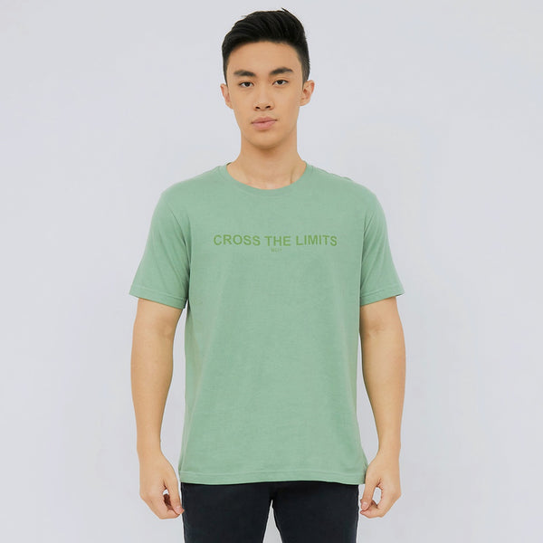M231 T-Shirt Grafis Pendek Sage Green 2106A