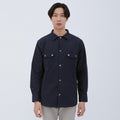 M231 Jaket Pria Coverall Panjang Navy 1959E