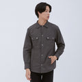 M231 Jaket Pria Coverall Panjang Abu 1959D