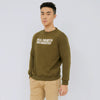 M231 Sweater Crewneck Panjang Army 2220F