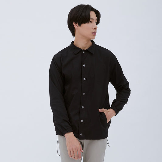 M231 Jaket Pria Coverall Panjang Hitam 1862F