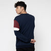 M231 Sweater Crewneck Panjang Navy 2230A