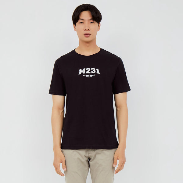 M231 T-Shirt Grafis Pendek Hitam 2193