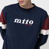 M231 Sweater Crewneck Panjang Navy 2231B