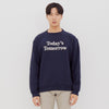 M231 Sweater Crewneck Panjang Navy 2219D