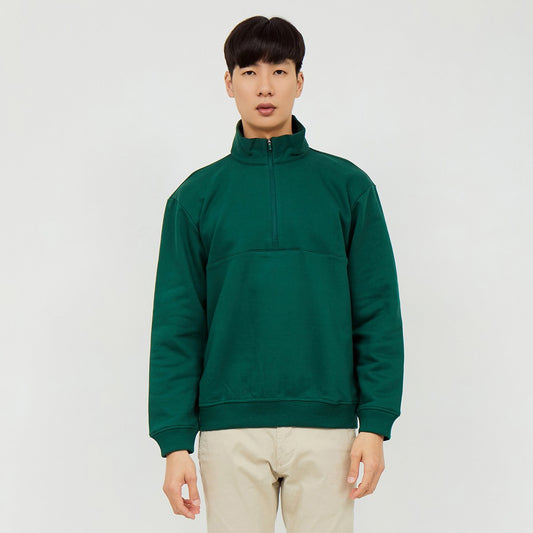 M231 Sweater Half-Zip Harrington Hijau 2164E