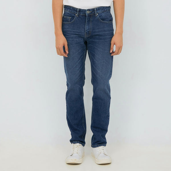 M231 Celana Panjang Jeans Denim Pria Stone Wash C1165