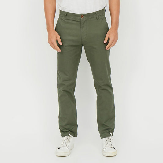 M231 Celana Panjang Pria Chinos Slim Fit Stretch Army C1141