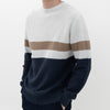 M231 Sweater Knit Combination Panjang Off White 2175