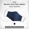 Masker Kain Waterproof 3 Lapis Washable dengan Kantong Filter