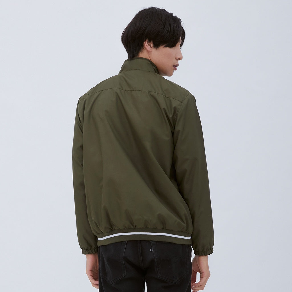 M231 Jaket Pria Taslan Harrington Panjang Army 2038F