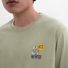 M231 x Hari Merdeka T-Shirt Grafis Pendek Hijau Muda 2315