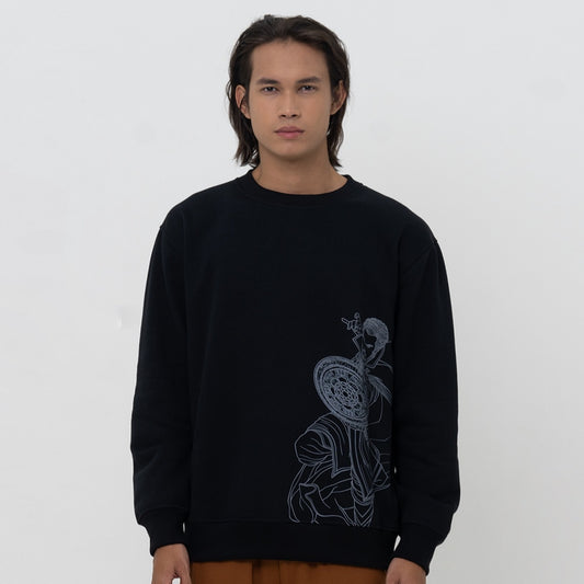 Marvel Collection M231 Crewneck Doctor Strange Outline 2420