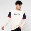 M231 Sweater Crewneck Panjang Broken White 2231A