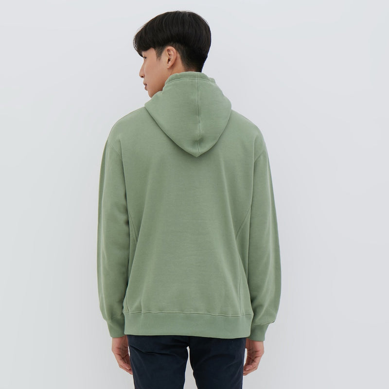 M231 Hoodie Panjang Sage Green 2221E