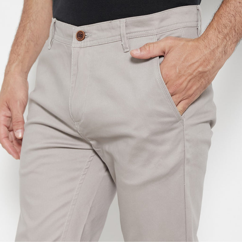 M231 Celana Panjang Pria Chino Pants Slim Fit Stretch Khaki C1088