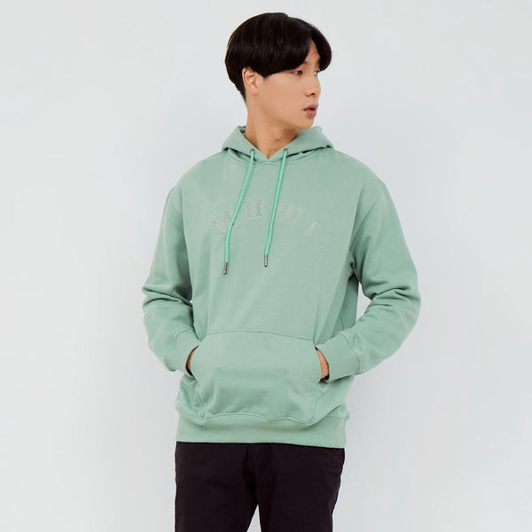 M231 Hoodie Panjang Sage Green 2197B