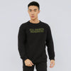 M231 Sweater Crewneck Panjang Hitam 2220D