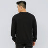 M231 Sweater Crewneck Panjang Hitam 2220D