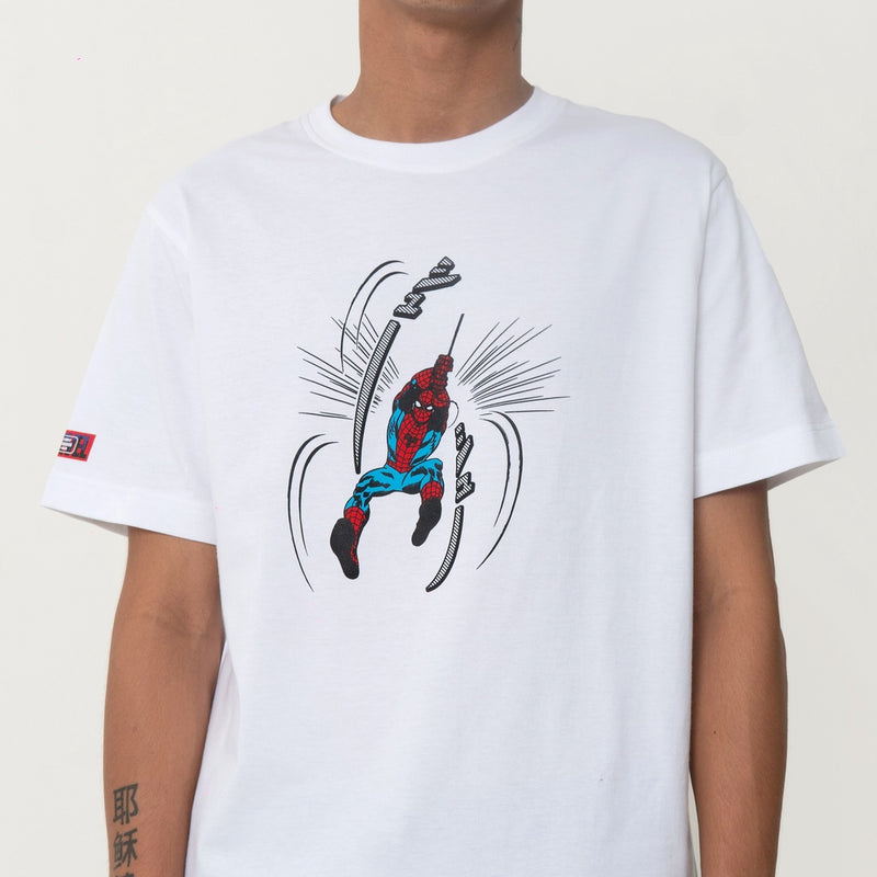Marvel Collection M231 T-shirt Grafis Spider-Man Katakana 2347