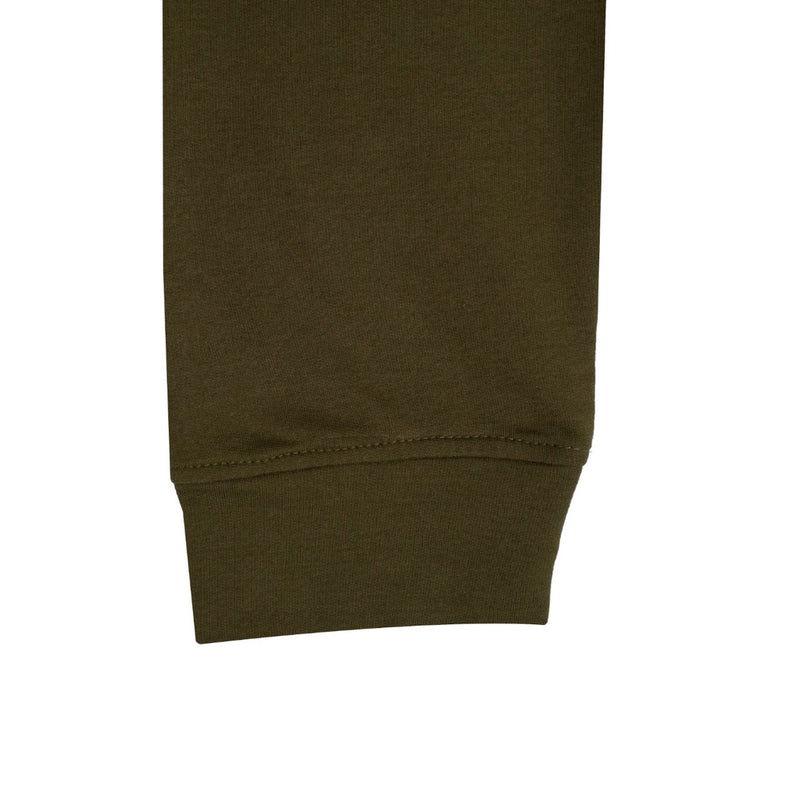 M231 Pakaian Pria Polo Neck Sweatshirt Olive 2583B