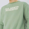 M231 Sweater Crewneck Panjang Sage Green 2220E