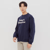 M231 Sweater Crewneck Panjang Navy 2219D