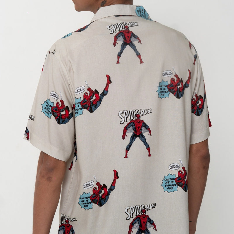 Marvel Collection M231 Kemeja Bowling Printing Spiderman 2354