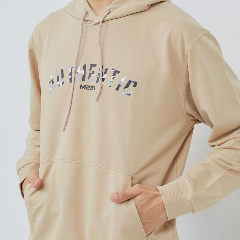 M231 Sweater Hoodie Grafis Khaki 2092A