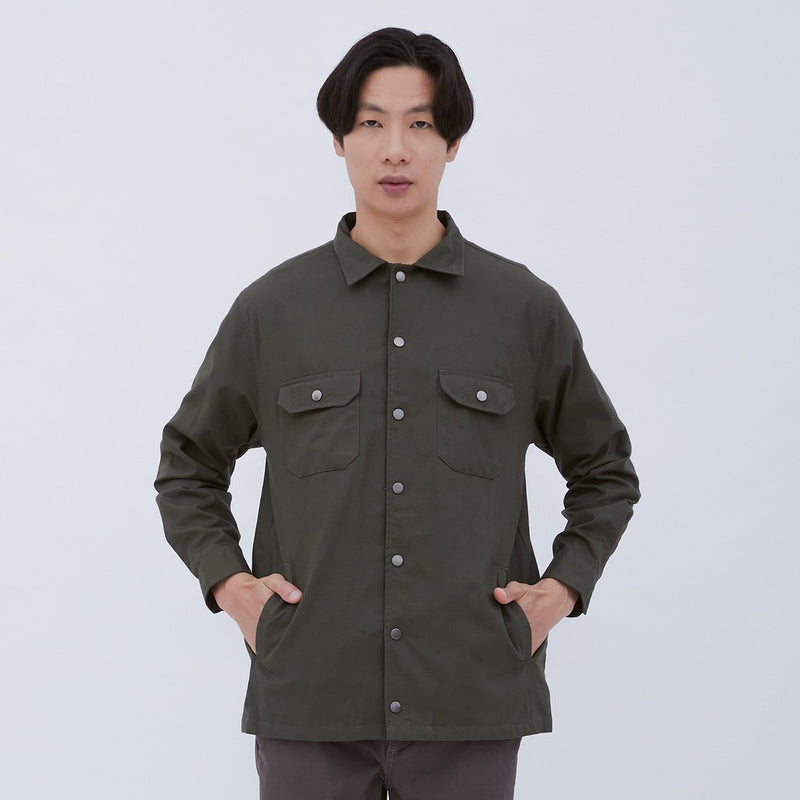 M231 Jaket Pria Coverall Panjang Olive 1960A