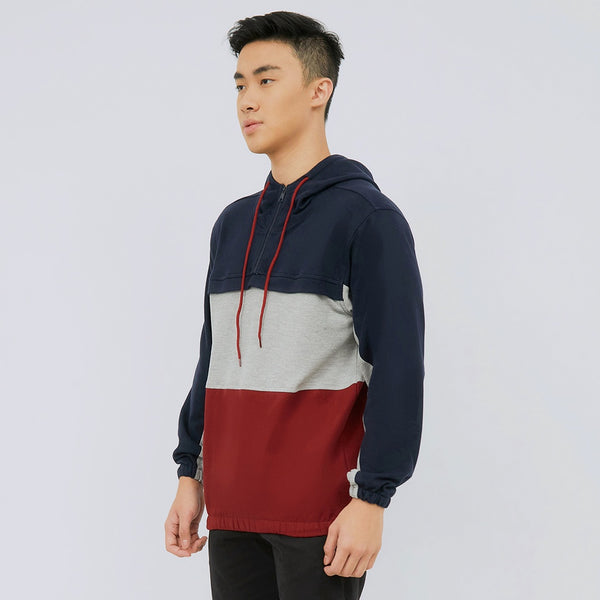 M231 Pullover Sweater Hoodie Panjang Navy 2019A