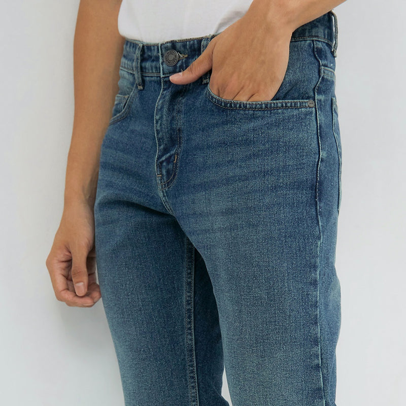 M231 Celana Panjang Jeans Denim Pria Bio Stone C1166