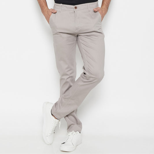 M231 Celana Panjang Pria Chino Pants Slim Fit Stretch Khaki C1088