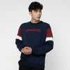 M231 Sweater Crewneck Panjang Navy 2230A